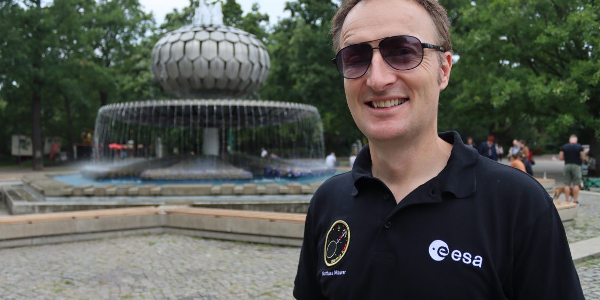 ESA-Astronaut Matthias Maurer im FEZ