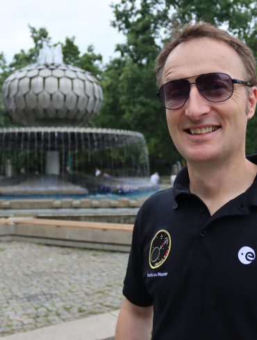 ESA-Astronaut Matthias Maurer im FEZ