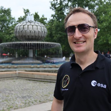 ESA-Astronaut Matthias Maurer im FEZ