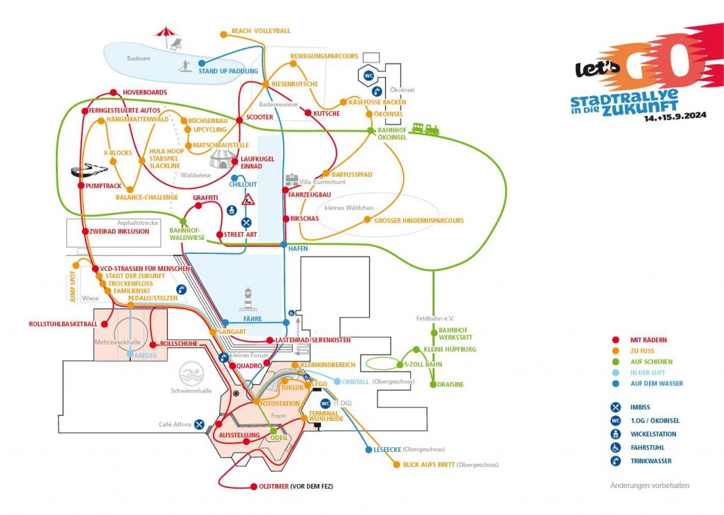 Mobilitätswochen im FEZ-Berlin: Unser Event Let's Go! Stadtrallye in die Zukunft feiert 2024 Premiere